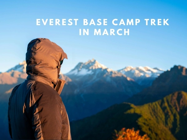 everest base camp trek in march