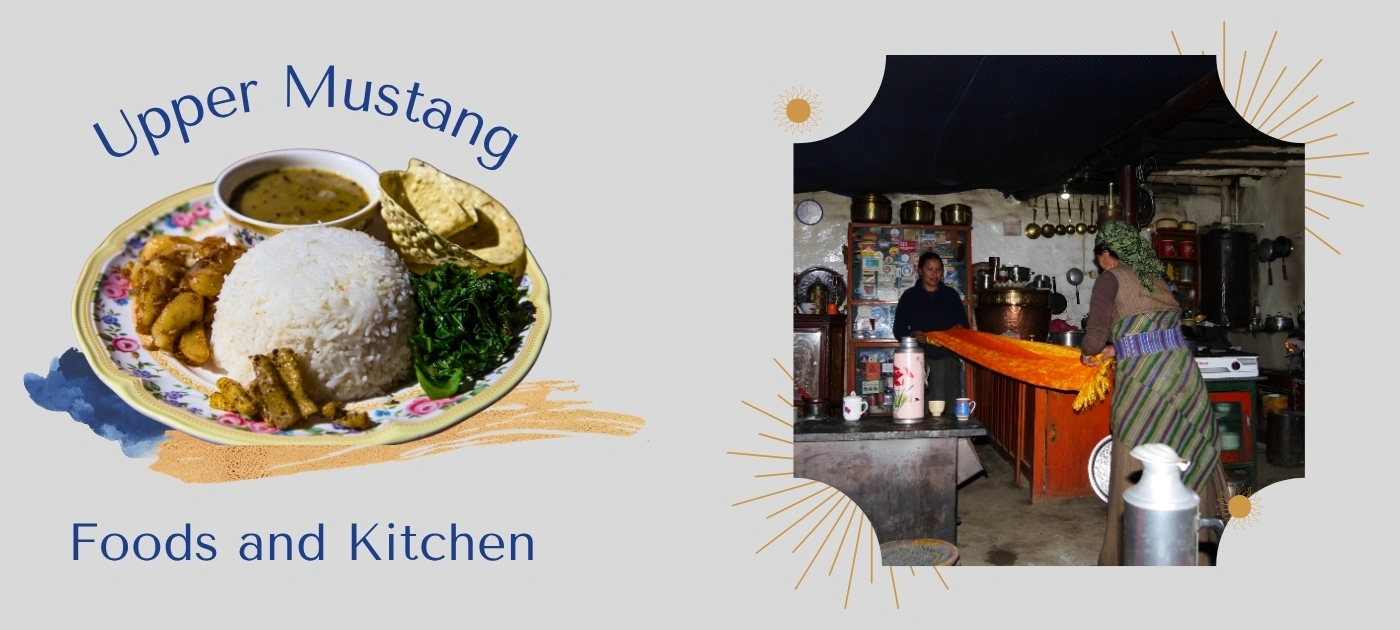 Upper Mustang Trek Foods and Drinks