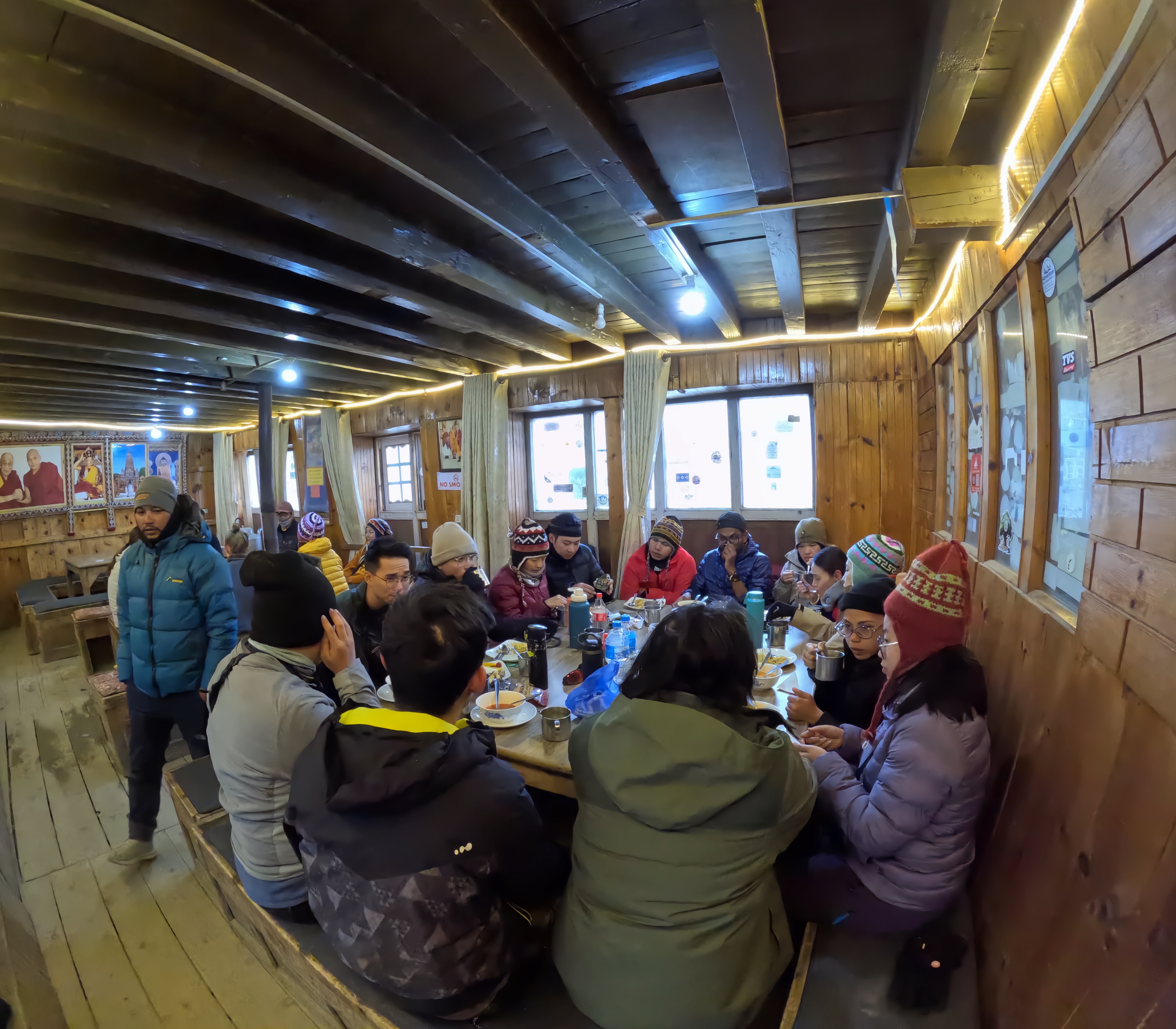 Teahouses during Manang