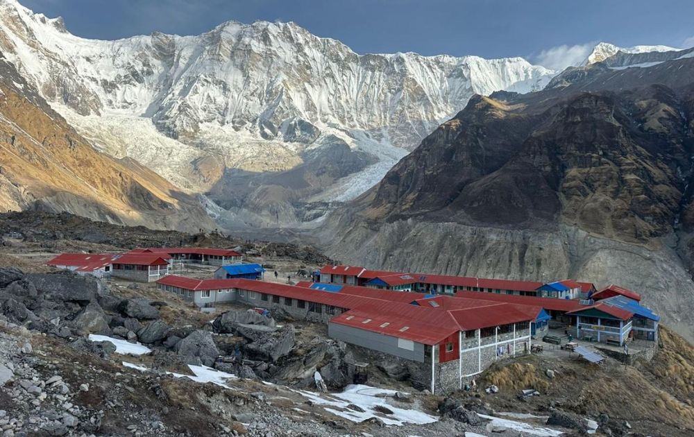 Annapurna in Nepali