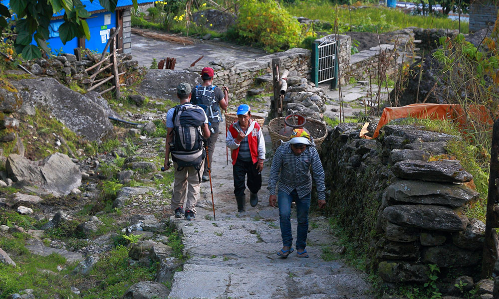 Annapurna Base Camp Trek Trails