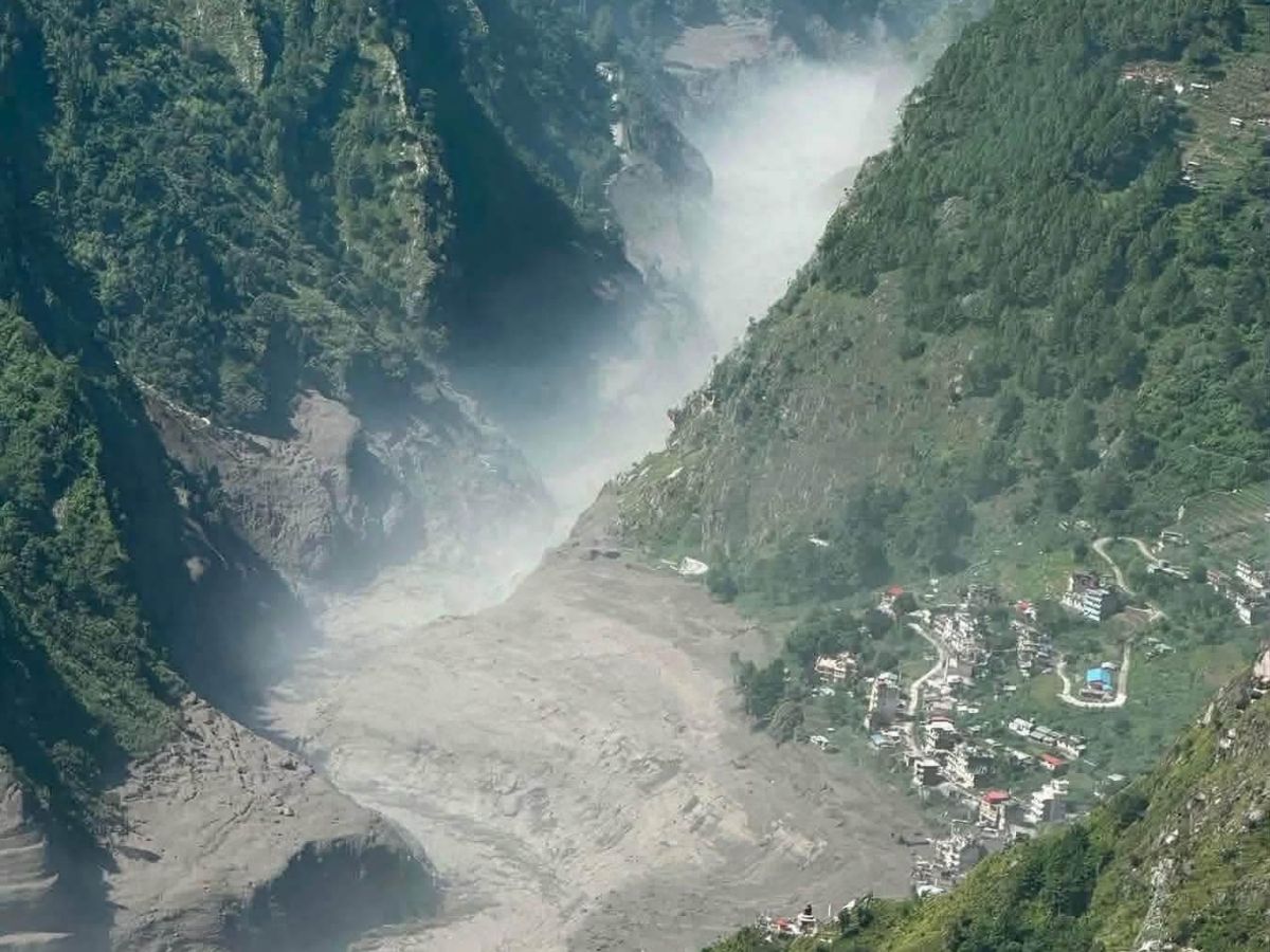 Rasuwa flood starting