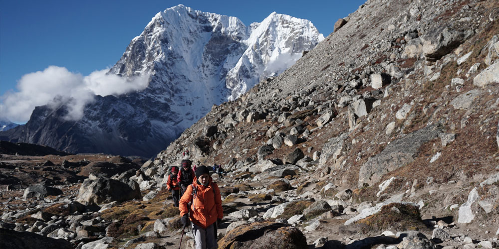 Trekking Trail To everest Base camp