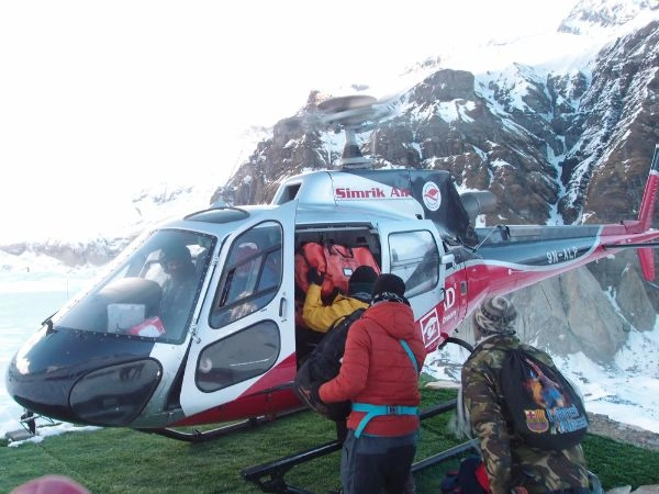 Annapurna Bace Camp Trek with Heli Return