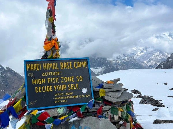 Mardi Himal Base Camp 1